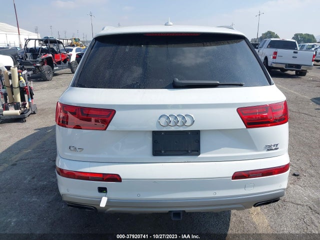 2018 AUDI Q7 PREMIUM PLUS VIN: WA1LAAF76JD042939