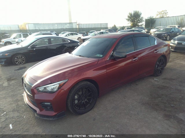 2014 Infiniti Q50 Hybrid Sport მანქანა იყიდება აუქციონზე, vin: JN1AV7AR0EM700194, აუქციონის ნომერი: 37921748
