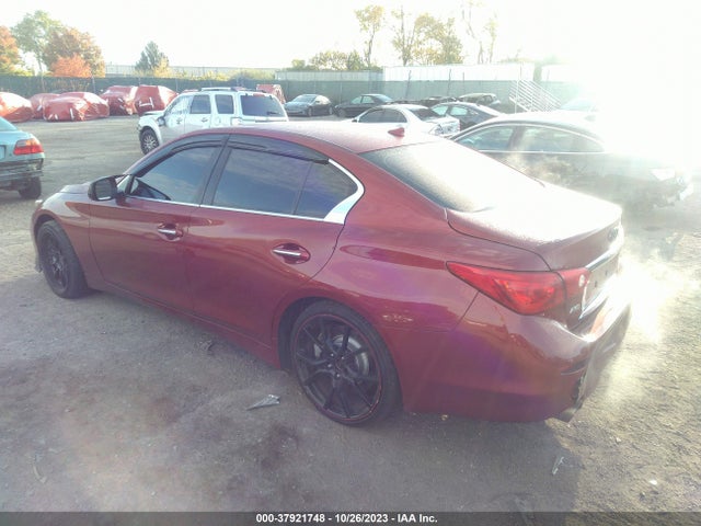 2014 Infiniti Q50 Hybrid Sport მანქანა იყიდება აუქციონზე, vin: JN1AV7AR0EM700194, აუქციონის ნომერი: 37921748
