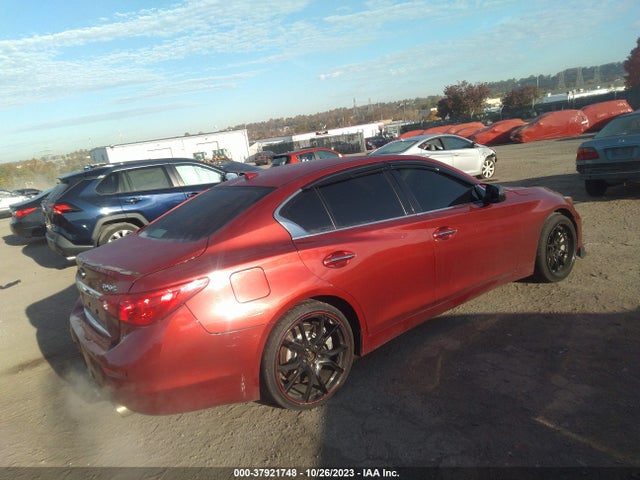 2014 Infiniti Q50 Hybrid Sport მანქანა იყიდება აუქციონზე, vin: JN1AV7AR0EM700194, აუქციონის ნომერი: 37921748