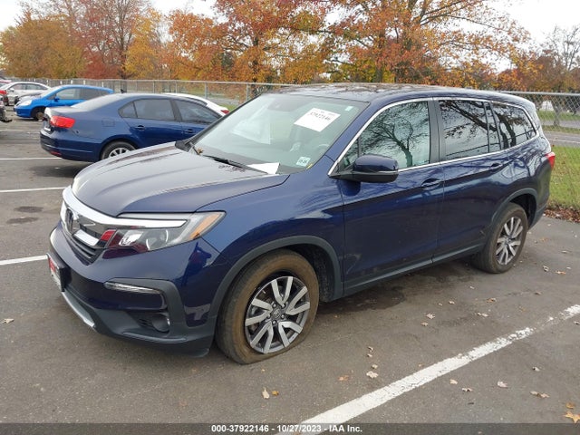 Honda Pilot Awd Ex-l 2022 5FNYF6H58NB010093 Image 2