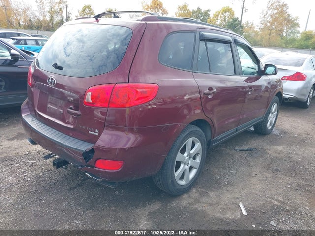 2007 HYUNDAI SANTA FE SE/LIMITED VIN: 5NMSH73E57H006498