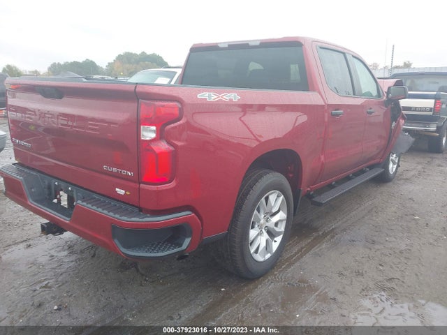 2020 CHEVROLET SILVERADO 1500 4WD SHORT BED CUSTOM VIN: 1GCPYBEK2LZ194155