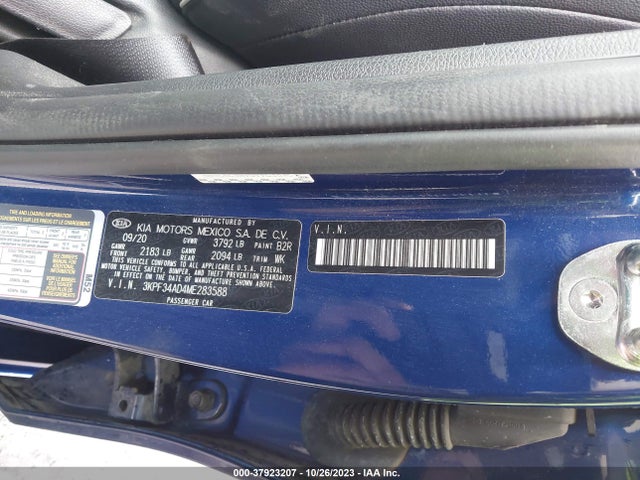 KIA Forte Gt-line 2021 3KPF34AD4ME283588 Image 9