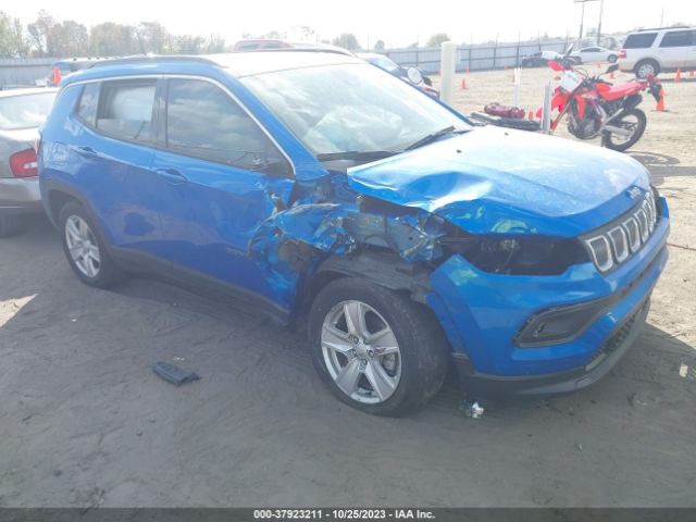 3C4NJCBB7NT187427 Jeep Compass Latitude Fwd