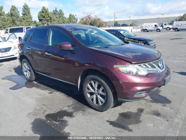 2013 NISSAN MURANO S VIN: JN8AZ1MU8DW200614