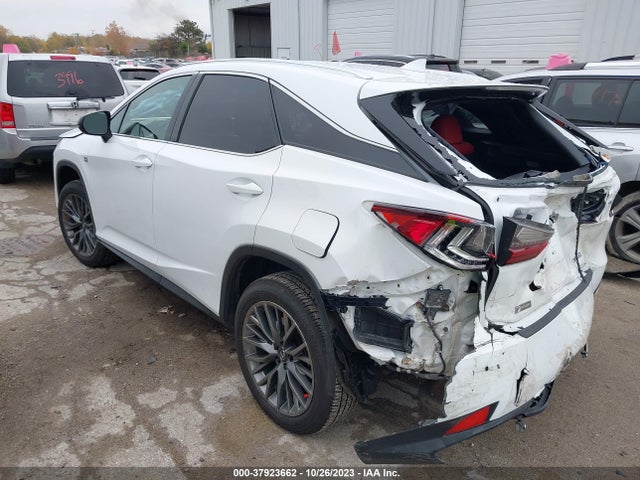 2021 LEXUS RX RX 350 F SPORT APPEARANCE VIN: 2T2SZMDA9MC258131