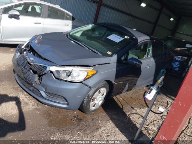 KNAFX4A60G5520418 KIA FORTE LX