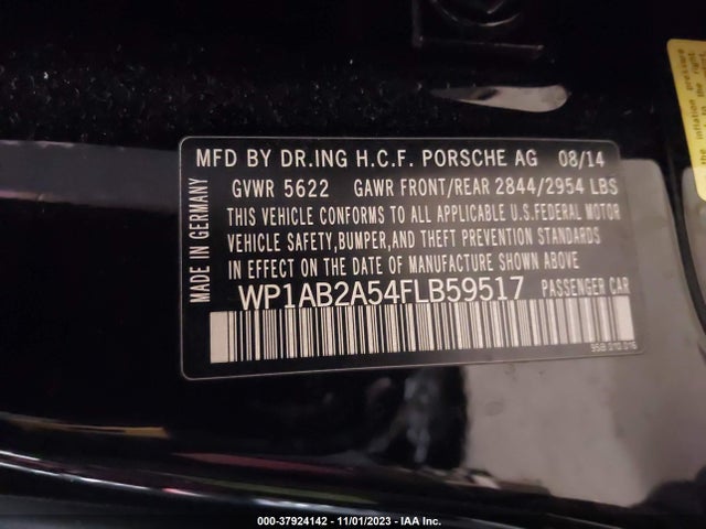 2015 PORSCHE MACAN WP1AB2A54FLB59517 Photo 8