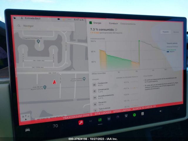 7SAXCDE55NF359972 Tesla MODEL X