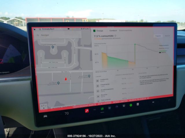 7SAXCDE55NF359972 Tesla MODEL X