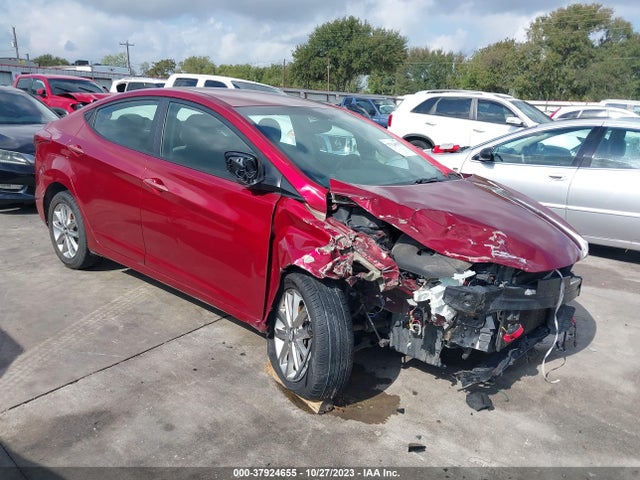 2016 HYUNDAI ELANTRA SE VIN: 5NPDH4AE0GH710234