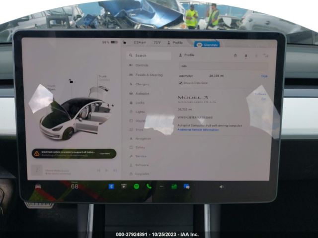 5YJ3E1EA0LF783980 Tesla Model 3 Standard Range