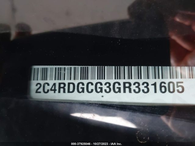 2C4RDGCG3GR331605 Dodge Grand Caravan Sxt