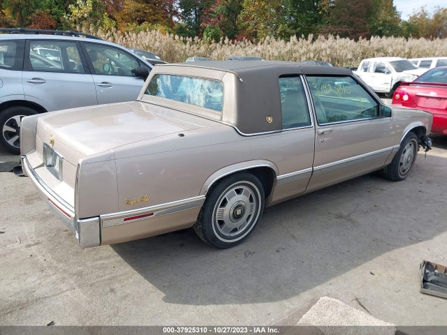 1992 CADILLAC DEVILLE VIN: 1G6CD13B2N4289101