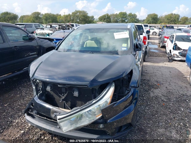 2014 TOYOTA HIGHLANDER XLE VIN: 5TDKKRFH4ES015478