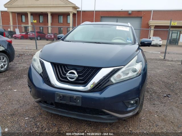 5N1AZ2MG2FN208708 Nissan Murano Platinum
