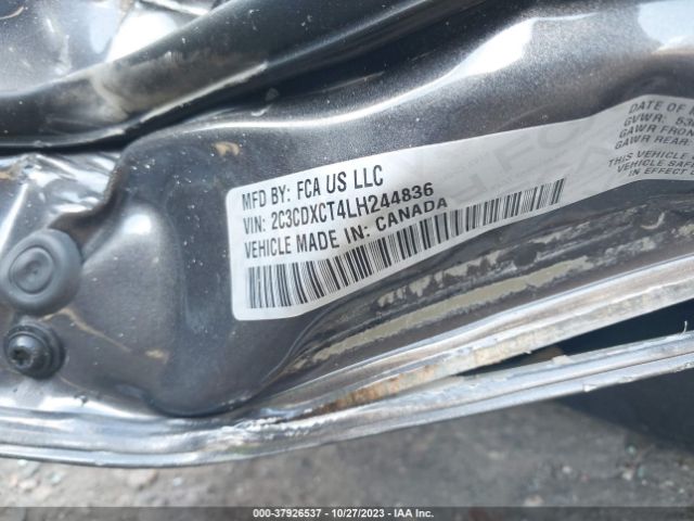 2C3CDXCT4LH244836 Dodge Charger R/t Rwd
