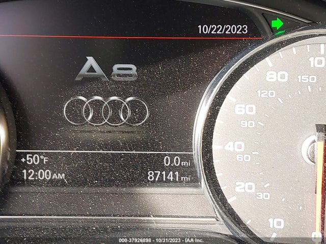 2013 AUDI A8 L 3.0T VIN: WAURGAFD1DN012084