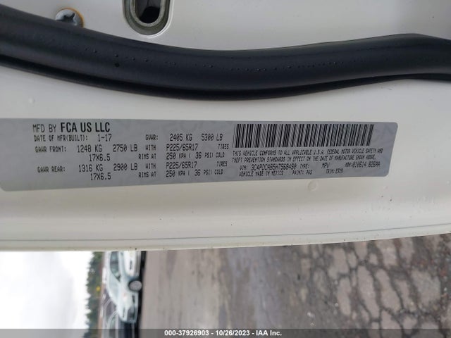 Dodge JOURNEY SE 2017 3C4PDCAB5HT568490 Image 9