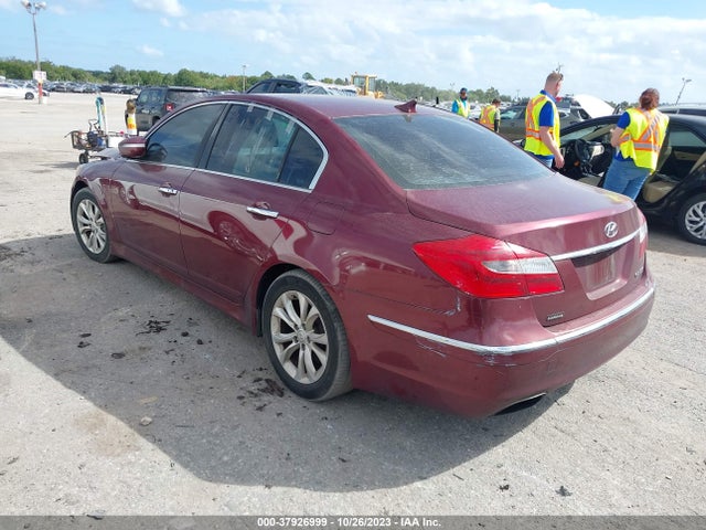 2012 HYUNDAI GENESIS 3.8L VIN: KMHGC4DD6CU162055