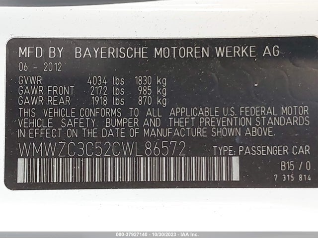 2012 MINI COOPER COUNTRYMAN WMWZC3C52CWL86572 Photo 8