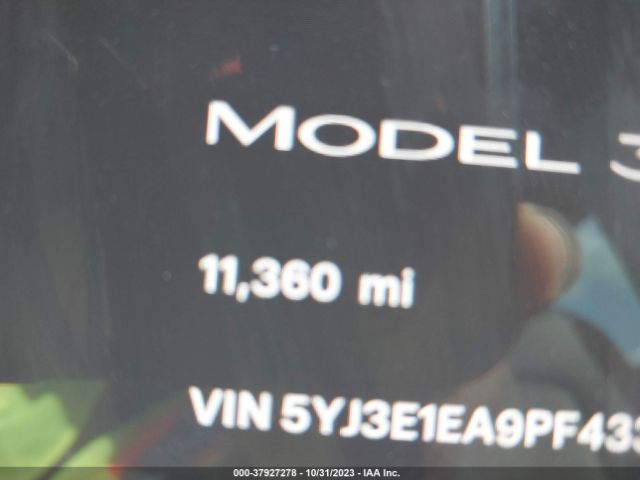 5YJ3E1EA9PF433561 Tesla MODEL 3