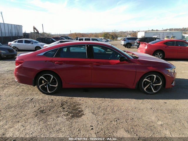 2021 HONDA ACCORD SPORT VIN: 1HGCV1F3XMA101442
