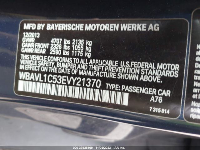 WBAVL1C53EVY21370 BMW X1 Xdrive28i