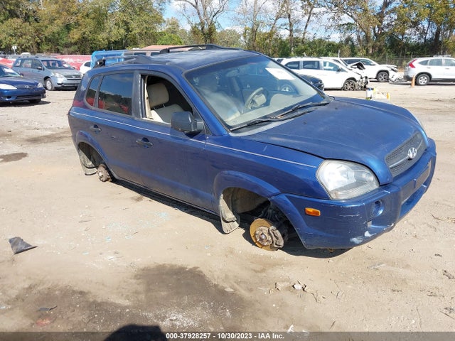 2008 HYUNDAI TUCSON GLS VIN: KM8JM12B38U819422