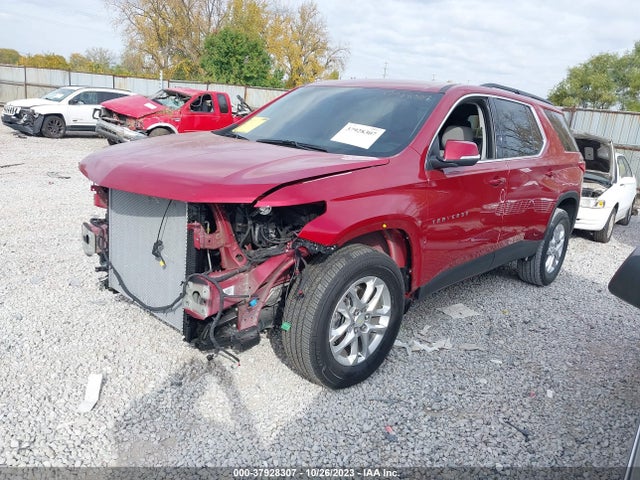 Aukcja sprzedaży 2021 Chevrolet Traverse Fwd Lt Cloth, vin: 1GNERGKW7MJ122173, numer aukcji: 37928307