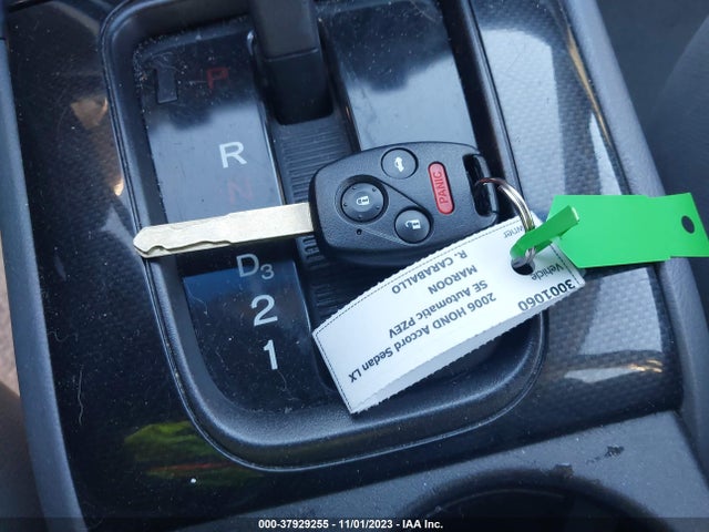2006 HONDA ACCORD 2.4 SE VIN: 1HGCM56386A000249