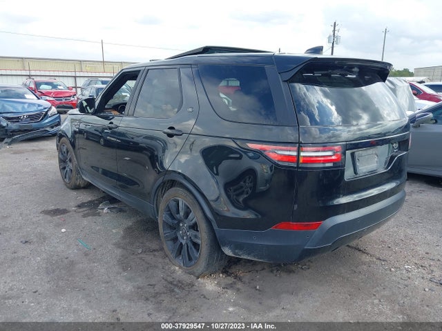 2017 LAND ROVER DISCOVERY HSE LUXURY VIN: SALRHBBV7HA045312