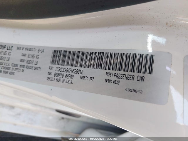 Chrysler 200 Limited 2015 1C3CCCAB4FN528212 Image 9