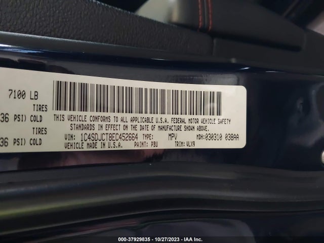 Dodge Durango R/t 2014 1C4SDJCT8EC452664 Image 9