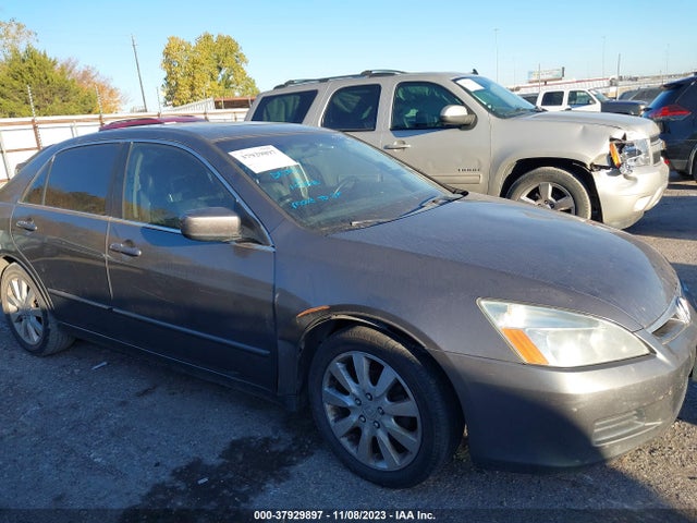 2006 HONDA ACCORD SDN EX-L V6 WITH NAVI VIN: 1HGCM66836A052907