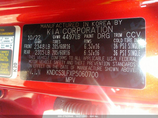 KIA Niro Plug-in Hybrid Ex 2023 KNDCS3LFXP5060700 Image 9