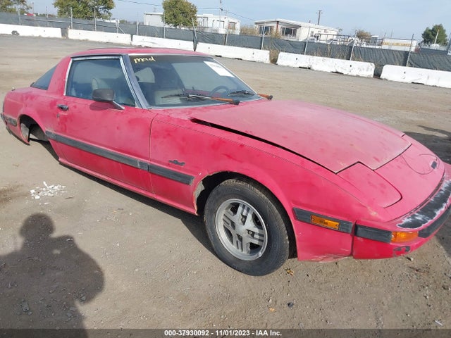 1981 MAZDA RX7 VIN: JM1FB3319B0535423