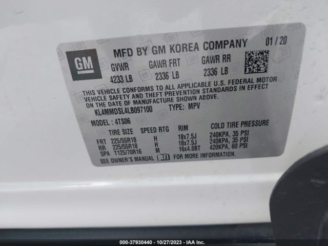 2020 BUICK ENCORE GX KL4MMDSL4LB097100 Photo 8