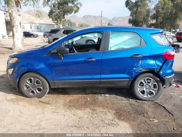 2021 FORD ECOSPORT S VIN: MAJ3S2FE5MC398404
