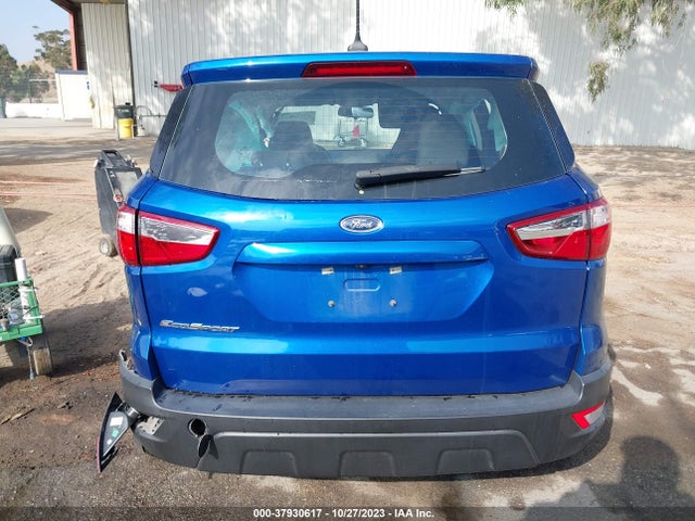 2021 FORD ECOSPORT S VIN: MAJ3S2FE5MC398404