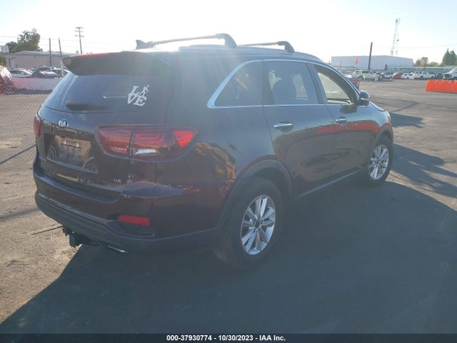 2019 KIA SORENTO 3.3L LX VIN: 5XYPG4A59KG474862