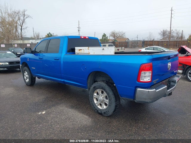 2021 RAM 2500 BIG HORN 4X4 8' BOX VIN: 3C6UR5JLXMG515934