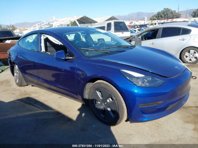 tesla model 3 rear wheel drive 2023