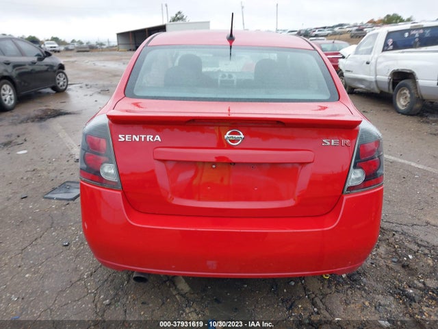 2012 NISSAN SENTRA SE-R VIN: 3N1BB6AP9CL720022