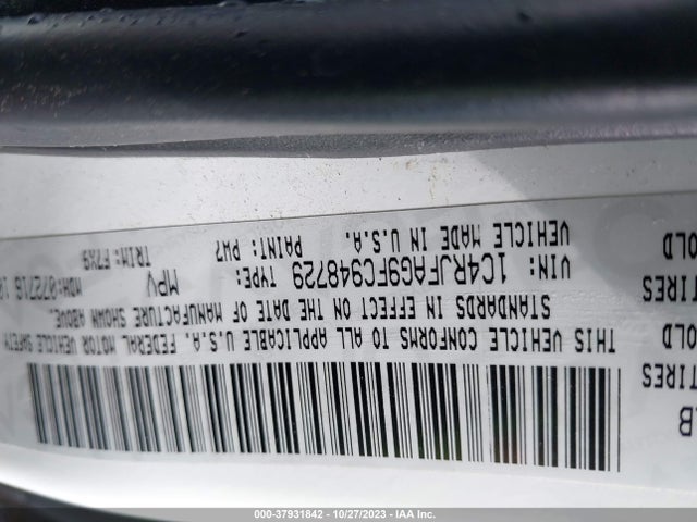 Jeep Grand Cherokee Laredo 2015 1C4RJFAG9FC948729 Image 9