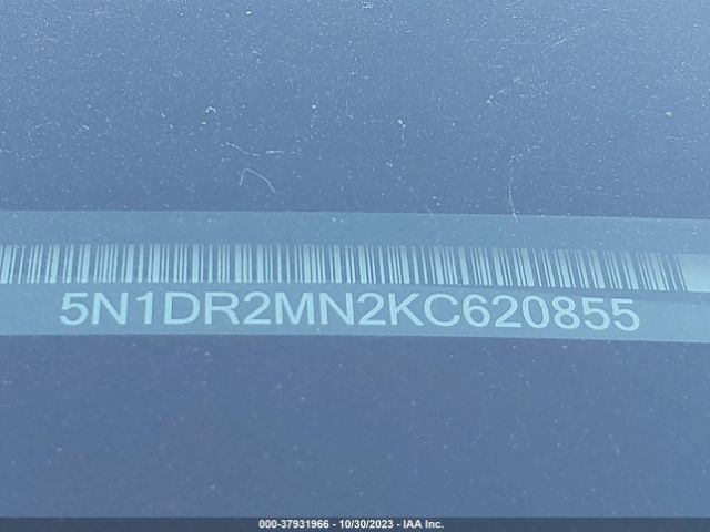 5N1DR2MN2KC620855 Nissan Pathfinder Sv