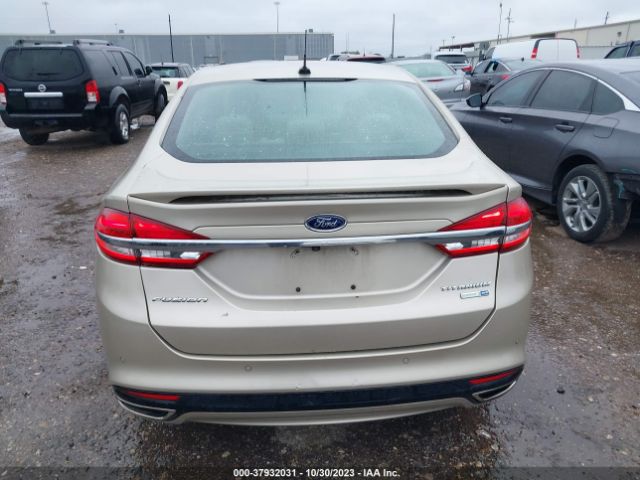 3FA6P0D91JR247484 Ford Fusion Titanium/platinum
