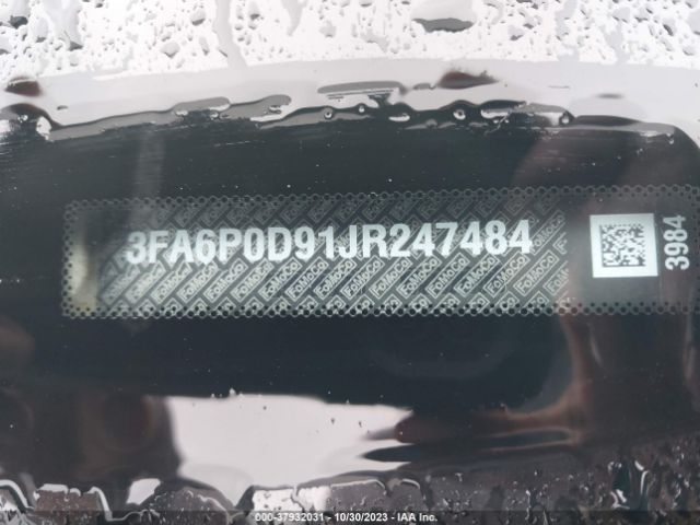 3FA6P0D91JR247484 Ford Fusion Titanium/platinum