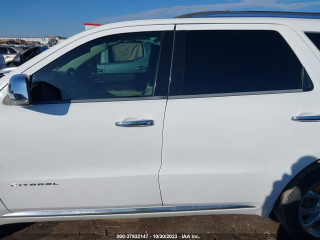 1C4RDHEG2GC374490 Dodge Durango Citadel